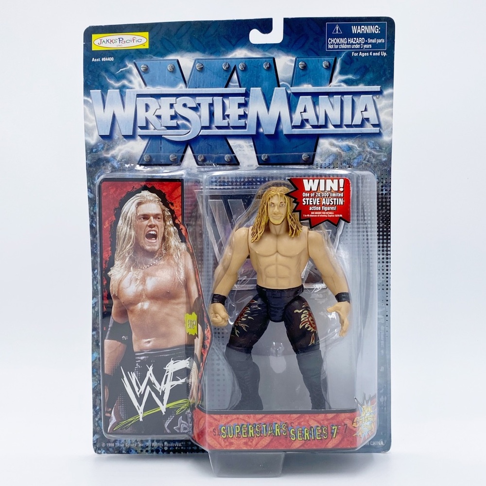 Wrestle Mania XV Superstars Series 7 Edge Action Figure